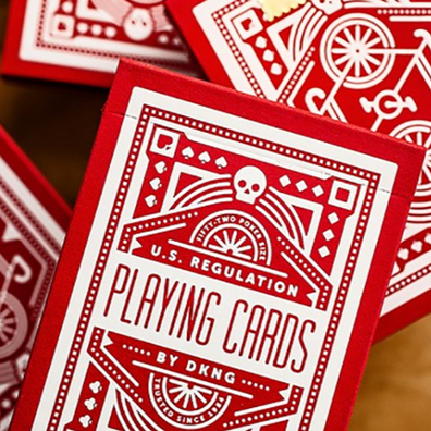 DKNG (Red Wheel) Playing Cards by Art of Play